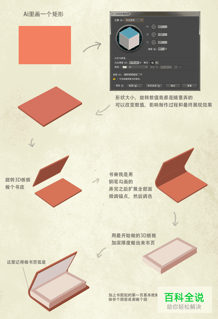 2.5D插画教程【教程】