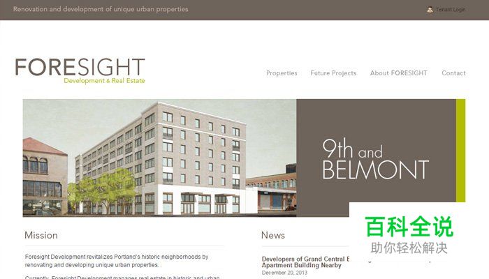 32个国外房地产开发公司网站欣赏