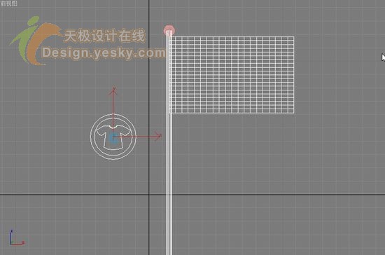 3DsMAX怎样打造金属旗杆与飘动的旗帜