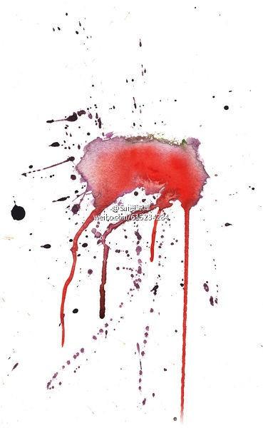 4款水彩泼墨SAI画笔参数设置