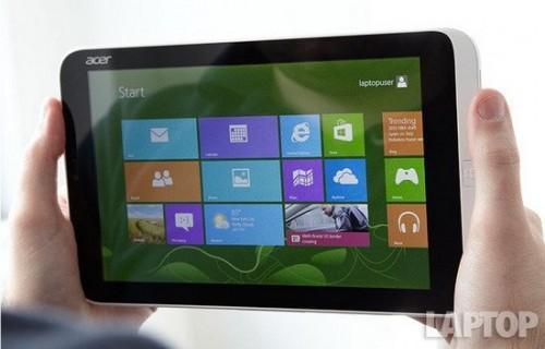 8.1英寸Win8平板宏碁W3评测