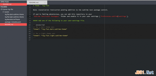 9款扁平化.超漂亮的Sublime Text主题图文介绍