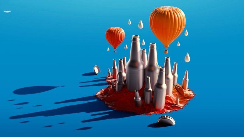 Adobe Dimension CC 2018 mac 3D照明效果怎么用