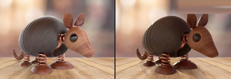 Adobe Dimension CC 2018 mac 3D照明效果怎么用