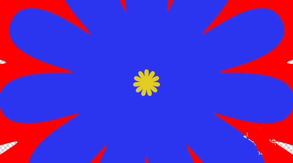 aecc2015怎么制作花瓣中心向外扩散的动画效果?