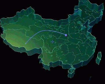 ae地图辐射线效果怎么制作?