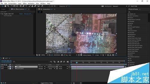 ae调色预设怎么用? AE中使用预设简化调色流程的方法
