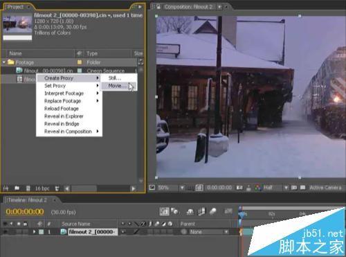 AE代理怎么启用?ae使用代理做特效的详细教程