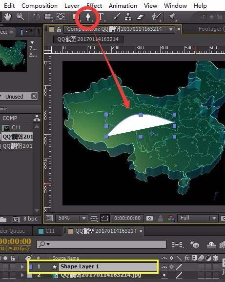 ae地图辐射线效果怎么制作?