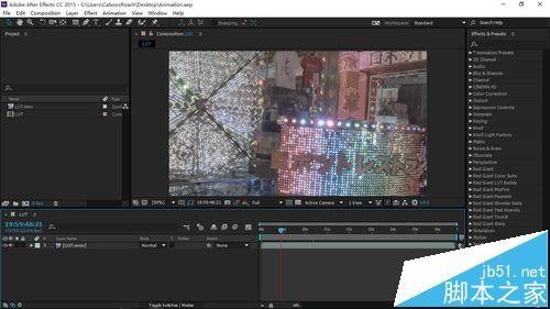 ae调色预设怎么用? AE中使用预设简化调色流程的方法