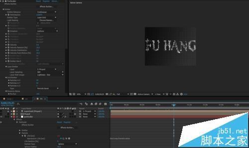AE怎么使用Particular插件制作半调图案?