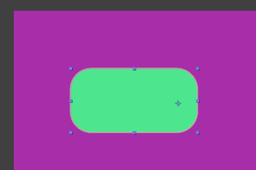 ae怎么使用圆角矩形工具修改圆角角度?