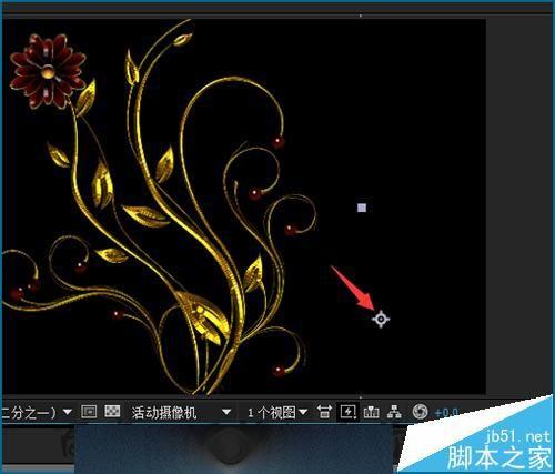 ae在缩放图片时锚点不在中心位置该怎么调整?