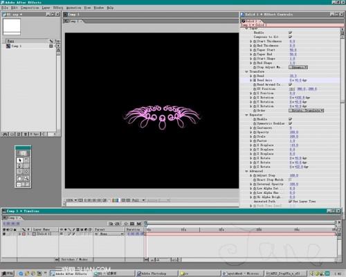 AE制作海底世界