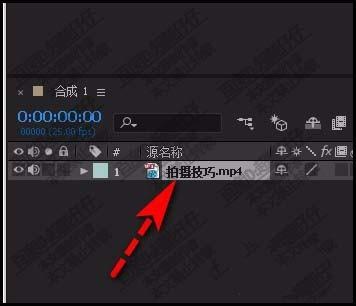 AE怎么设置视频的入点和出点?