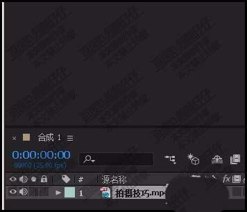 AE怎么设置视频的入点和出点?