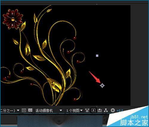 ae在缩放图片时锚点不在中心位置该怎么调整?