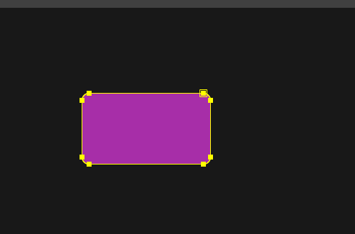 ae怎么使用圆角矩形工具修改圆角角度?