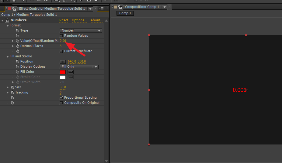 ae怎么做数字递增效果的动画?