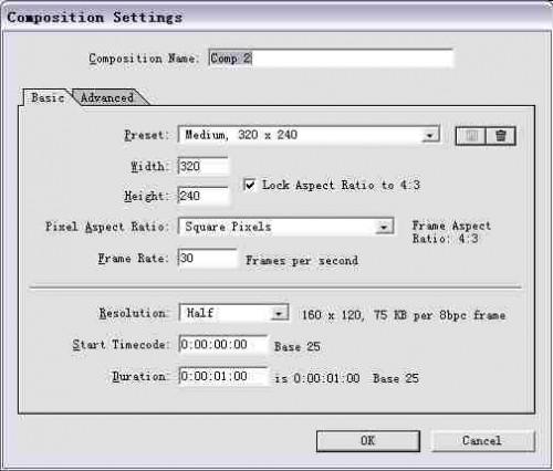 AE制作一个小背景