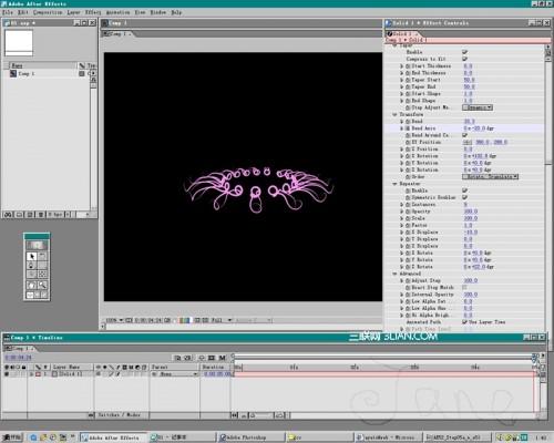 AE制作海底世界