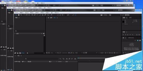 AE怎么设置多窗口打开? AE同时编辑多个项目工程的教程