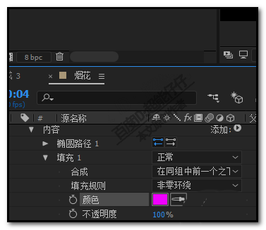 AE怎么制作漂亮的烟花绽放的动画效果?