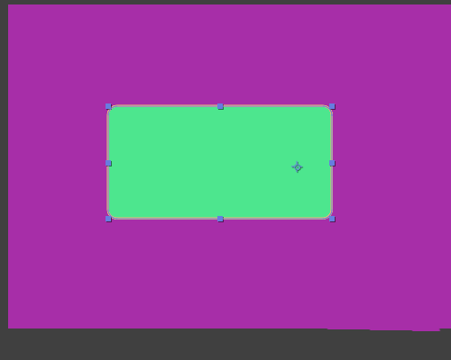 ae怎么使用圆角矩形工具修改圆角角度?