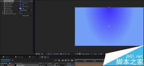 ae中怎么使用Form插件制作蓝色水波浪?