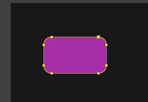ae怎么使用圆角矩形工具修改圆角角度?
