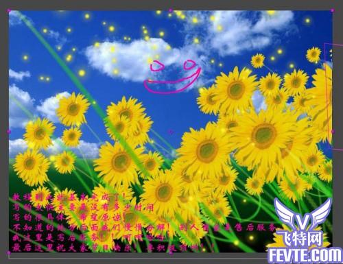 After Effects 打造金色向日葵花田