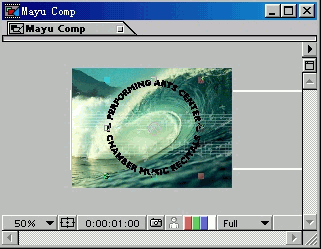 After Effects改变层的Opacity(不透明度)属性
