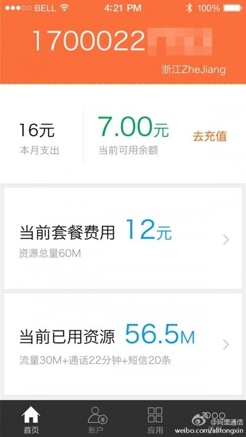 阿里通信资费下调的方案是什么?