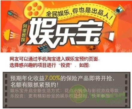 阿里娱乐宝收益计算方法