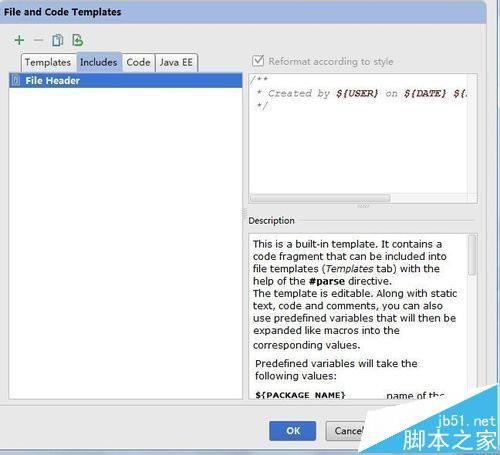 android studio注释模板怎么设置?