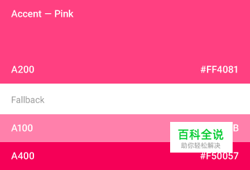 Android设计规范 Material Design-Style（1.色彩）