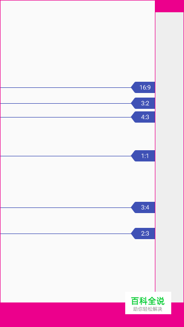 Android设计规范 Material Design-Layout（2 度量与边框）