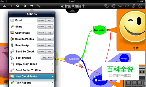 Android, iPad, PC 同步编辑xmind思维导图