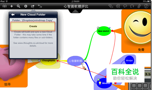 Android, iPad, PC 同步编辑xmind思维导图