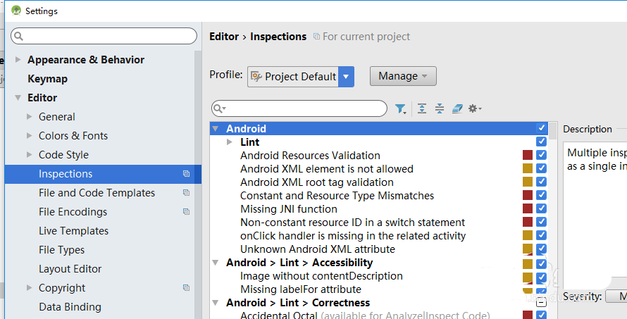 androidstudio怎么设置代码永远显示行数处理?