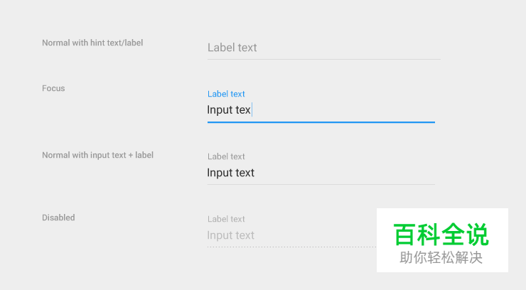 Android设计规范 Material Design-Components(17文本框)