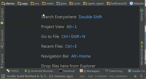 Android Studio2.0有哪些常用快捷键?