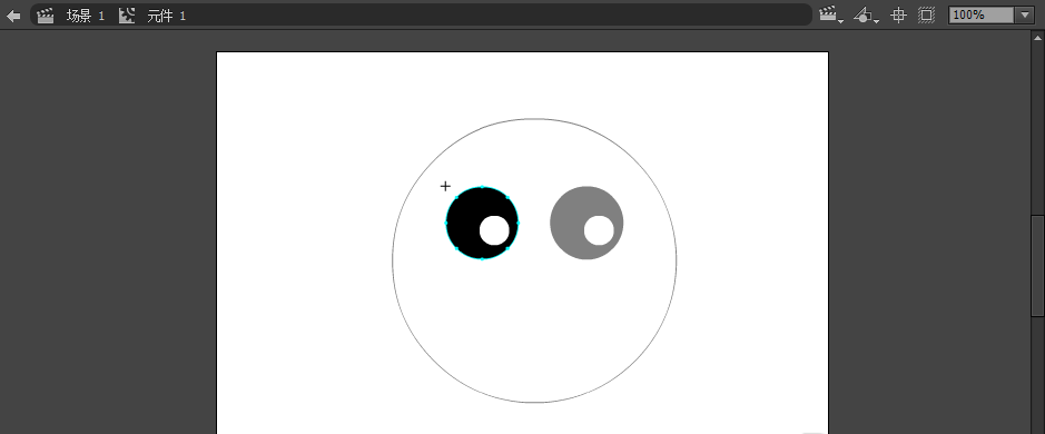 Animate怎么制作眨眼睛动画效果?