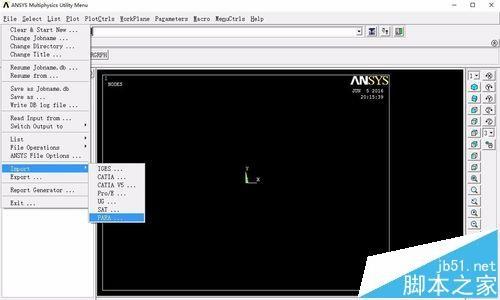 ansys有限元怎么导入solidworks绘制好的模型?