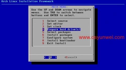 Archlinux 安装教程图文详解