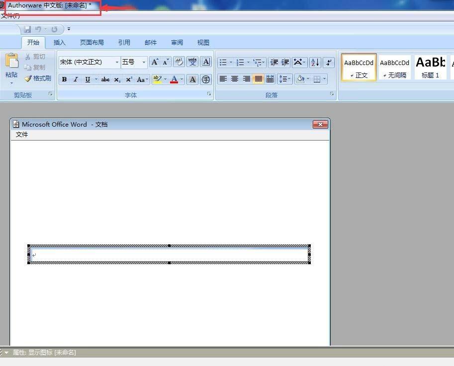 Authorware怎么插入文本框?