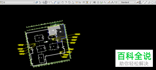 AutoCAD如何显示图纸所有图层并隐藏部分图层