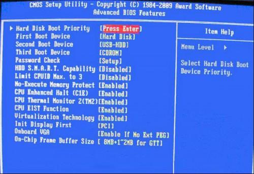 award bios是什么 award bios如何设置的详细图解