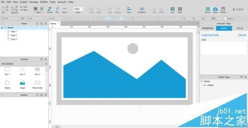 Axure RP 8怎么创建母板?