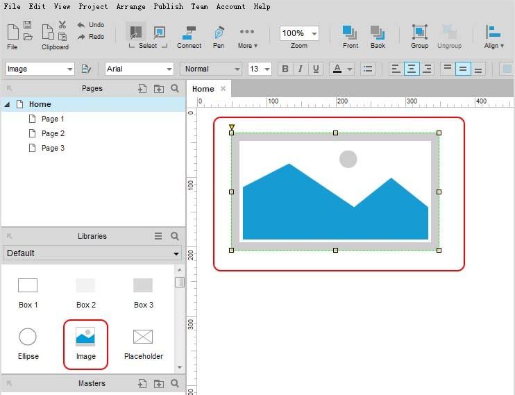 axure怎么制作图片自动播放的效果?